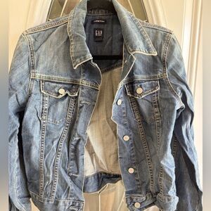 GAP Light Blue Washed Denim Jacket